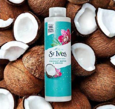 St. Ives Coconut Water & Orchid Hydrating Body Wash 650ml