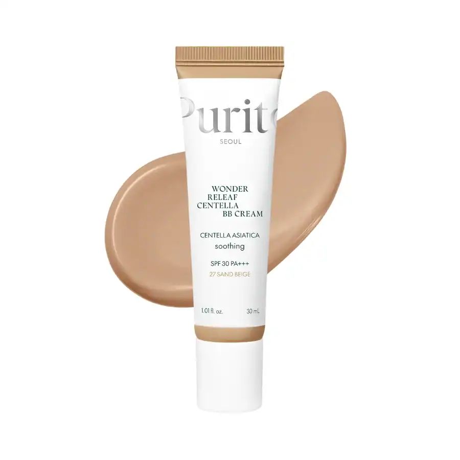 Purito Seoul Wonder Relief Centella BB Cream, 27 Sand Beige 30ml