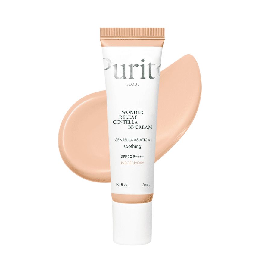 Purito Seoul Wonder Relief Centella BB Cream, 15 Rose Ivory 30ml