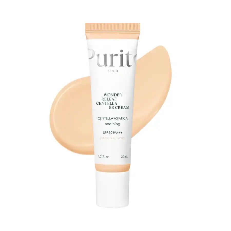 Purito Seoul Wonder Relief Centella BB Cream, 13 Neutral Ivory 30ml